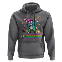 Bruh Dab Bunny Easter Hoodie Funny 80s Retro Vintage Party Cool Rabbit - Wonder Print Shop