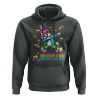 Bruh Dab Bunny Easter Hoodie Funny 80s Retro Vintage Party Cool Rabbit - Wonder Print Shop