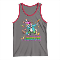 Bruh Dab Bunny Easter Tank Top Funny 80s Retro Vintage Party Cool Rabbit - Wonder Print Shop