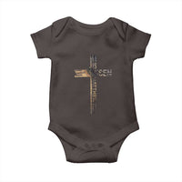 He is Risen Baby Onesie Religious Easter Cross Jesus Christian