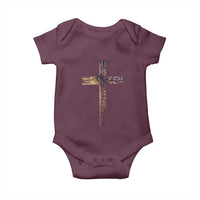 He is Risen Baby Onesie Religious Easter Cross Jesus Christian