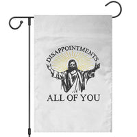 Retro Jesus Meme Garden Flag Disappointments All Of You