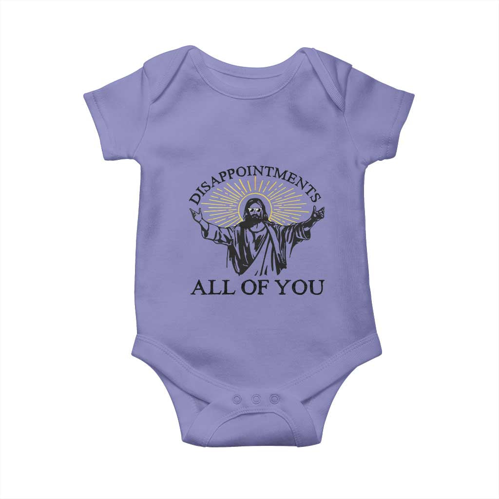 Retro Jesus Meme Baby Onesie Disappointments All Of You