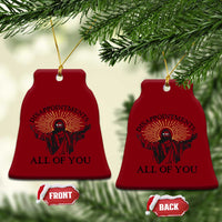 Retro Jesus Meme Ceramic Ornament Disappointments All Of You
