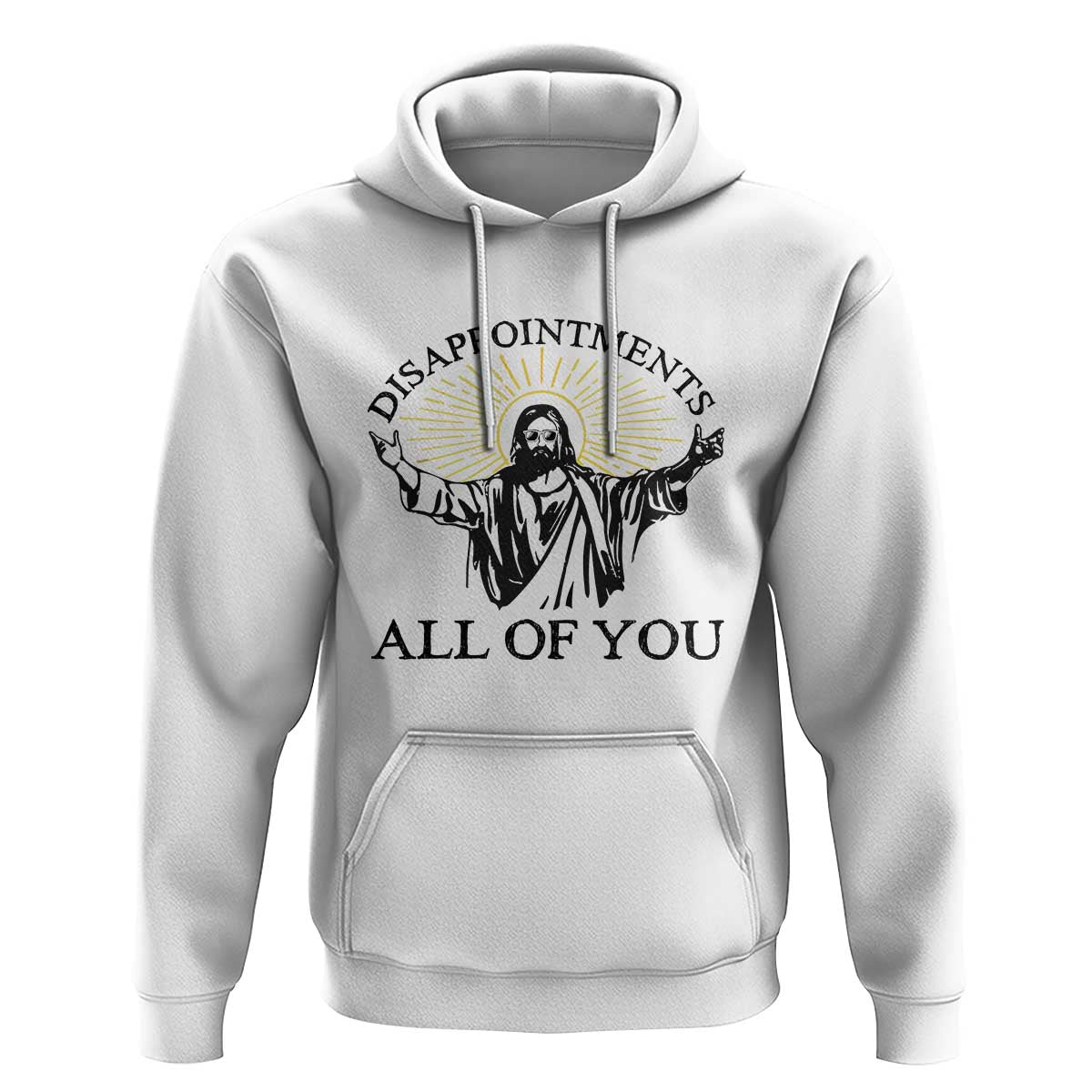 Retro Jesus Meme Hoodie Disappointments All Of You