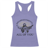 Retro Jesus Meme Racerback Tank Top Disappointments All Of You
