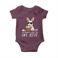 Easter Christian Baby Onesie No Bunny Loves Me Like Jesus