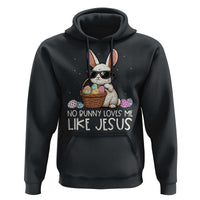 Easter Christian Hoodie No Bunny Loves Me Like Jesus