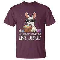 Easter Christian T Shirt No Bunny Loves Me Like Jesus