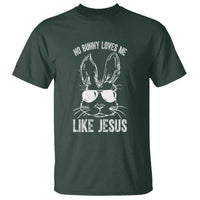 Funny Christian Easter T Shirt No Bunny Loves Me Like Jesus Retro Bunny - Wonder Print Shop