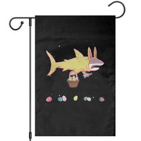 Funny Shark Easter Garden Flag Cute Bunny Ears Eggs Hunting Teens Boys Kids - Wonder Print Shop