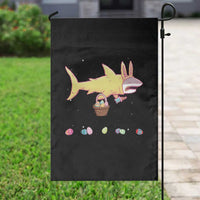 Funny Shark Easter Garden Flag Cute Bunny Ears Eggs Hunting Teens Boys Kids - Wonder Print Shop