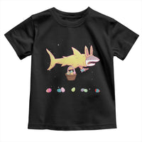 Funny Shark Easter Toddler T Shirt Cute Bunny Ears Eggs Hunting Teens Boys Kids - Wonder Print Shop