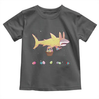 Funny Shark Easter Toddler T Shirt Cute Bunny Ears Eggs Hunting Teens Boys Kids - Wonder Print Shop