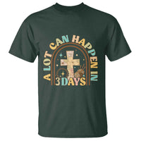 A lot can Happen in 3 Days T Shirt Retro Christian Easter Family