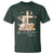 He Is Risen Easter T Shirt Lamb Flowers Cross
