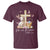 He Is Risen Easter T Shirt Lamb Flowers Cross