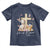 He Is Risen Easter Toddler T Shirt Lamb Flowers Cross