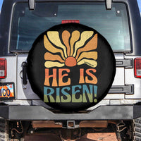 Retro Easter Spare Tire Cover Jesus He is Risen Matthew 28:6 Bible Verse Kids - Wonder Print Shop