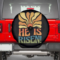 Retro Easter Spare Tire Cover Jesus He is Risen Matthew 28:6 Bible Verse Kids - Wonder Print Shop