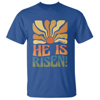 Retro Easter T Shirt Jesus He is Risen Matthew 28:6 Bible Verse Kids - Wonder Print Shop