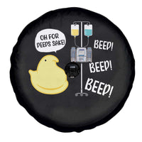 Bunny Nurse Spare Tire Cover Funny Peep Nursing Easter Nurse Gift - Wonder Print Shop