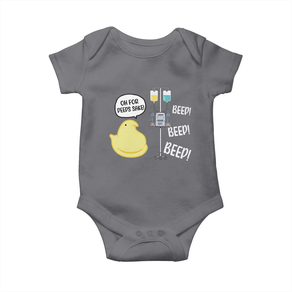 Bunny Nurse Baby Onesie Funny Peep Nursing Easter Nurse Gift - Wonder Print Shop