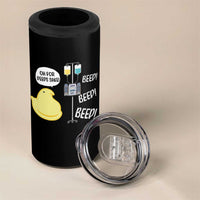 Bunny Nurse 4 in 1 Can Cooler Tumbler Funny Peep Nursing Easter Nurse Gift - Wonder Print Shop