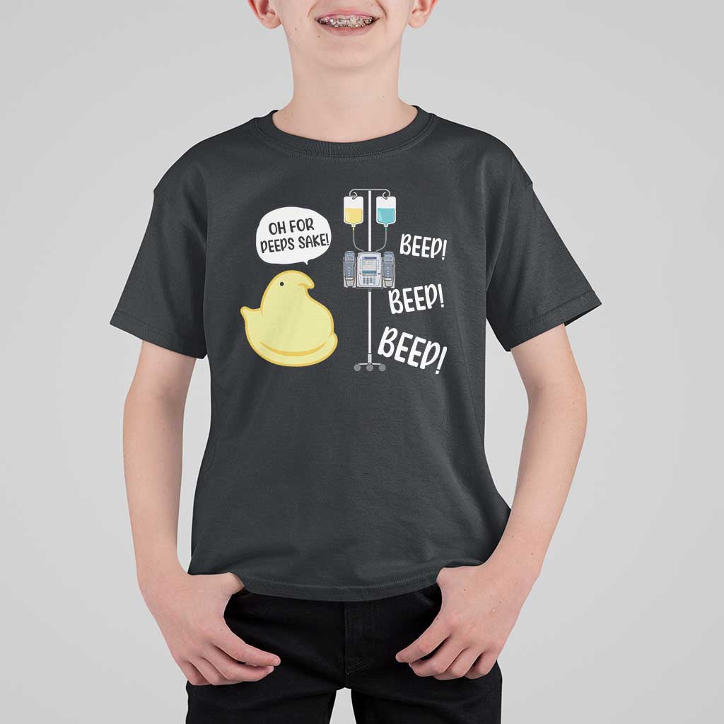 Bunny Nurse T Shirt For Kid Funny Peep Nursing Easter Nurse Gift - Wonder Print Shop