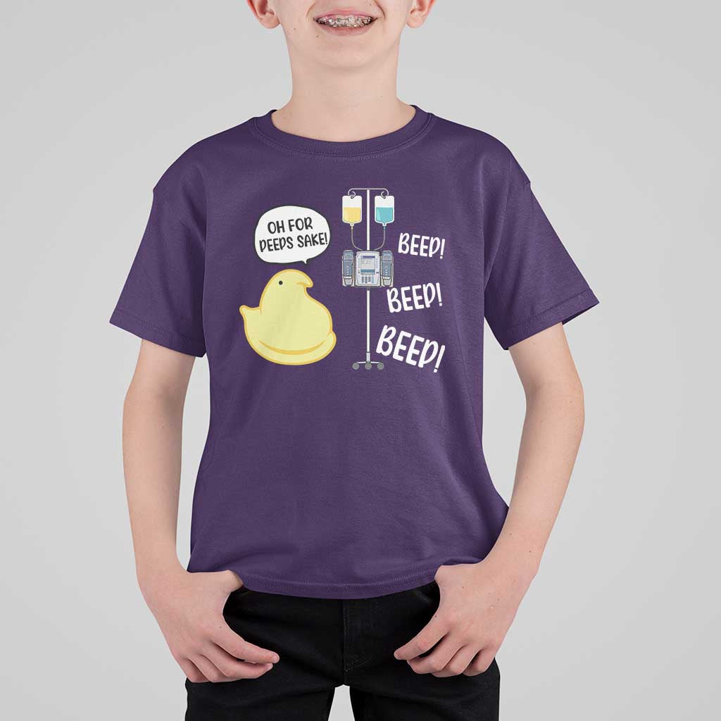 Bunny Nurse T Shirt For Kid Funny Peep Nursing Easter Nurse Gift - Wonder Print Shop