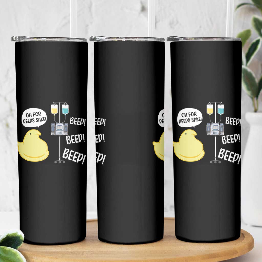 Bunny Nurse Skinny Tumbler Funny Peep Nursing Easter Nurse Gift - Wonder Print Shop