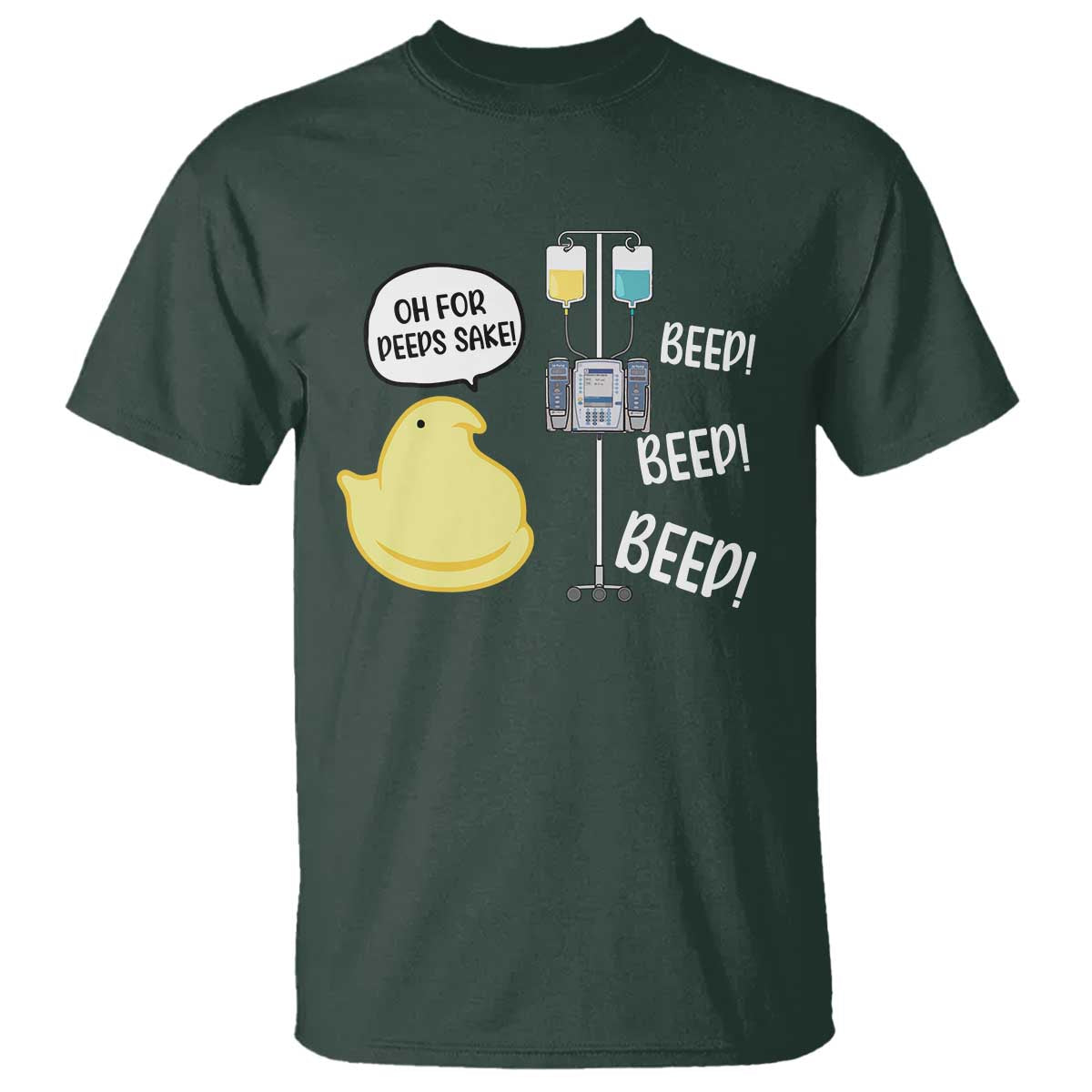 Bunny Nurse T Shirt Funny Peep Nursing Easter Nurse Gift - Wonder Print Shop