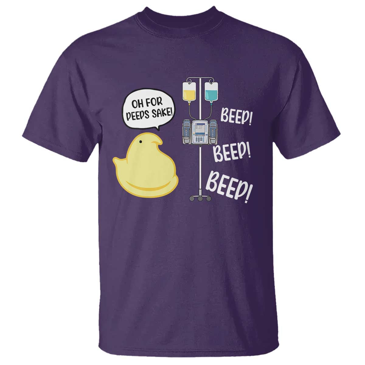 Bunny Nurse T Shirt Funny Peep Nursing Easter Nurse Gift - Wonder Print Shop