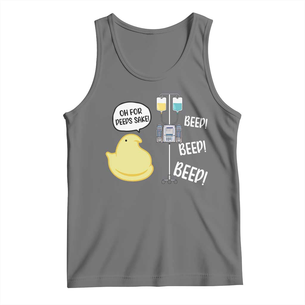 Bunny Nurse Tank Top Funny Peep Nursing Easter Nurse Gift - Wonder Print Shop