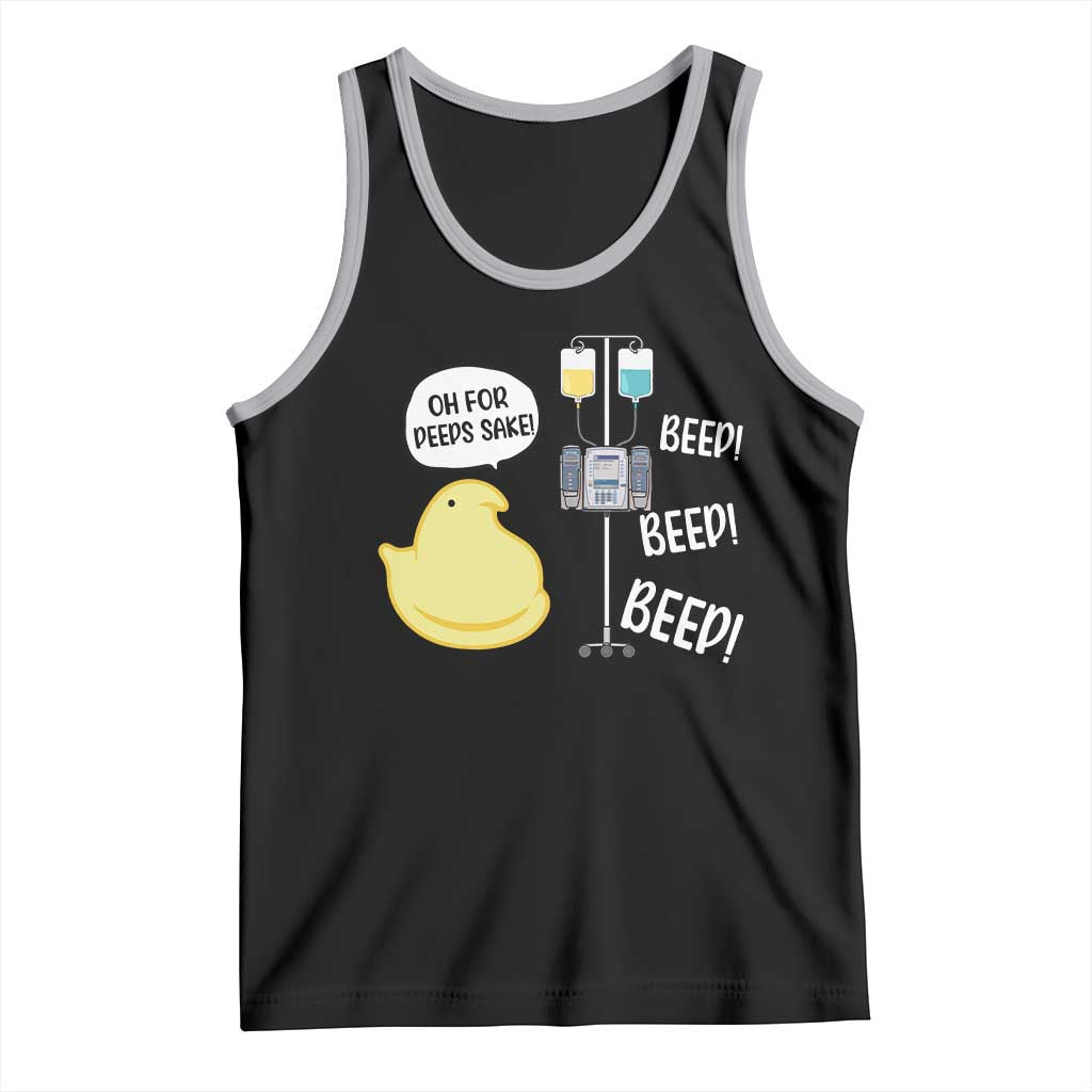 Bunny Nurse Tank Top Funny Peep Nursing Easter Nurse Gift - Wonder Print Shop