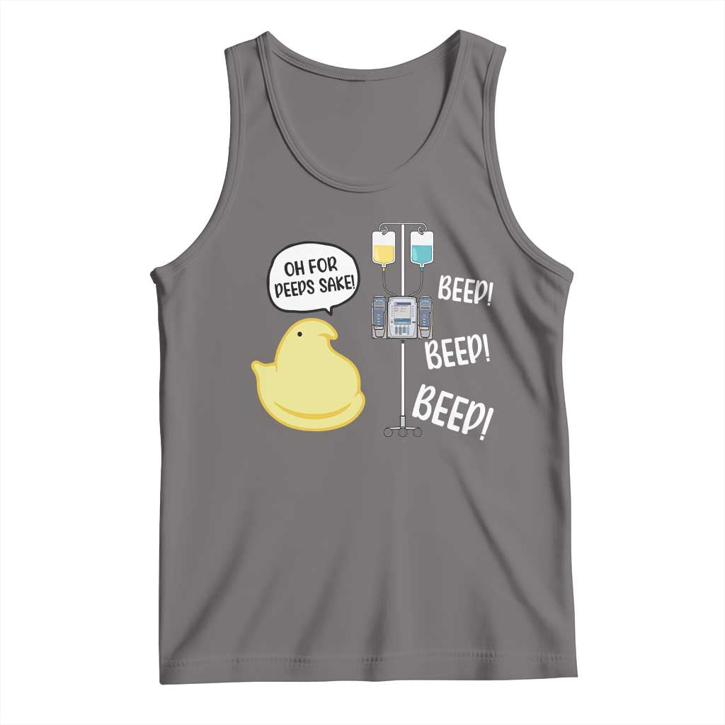 Bunny Nurse Tank Top Funny Peep Nursing Easter Nurse Gift - Wonder Print Shop