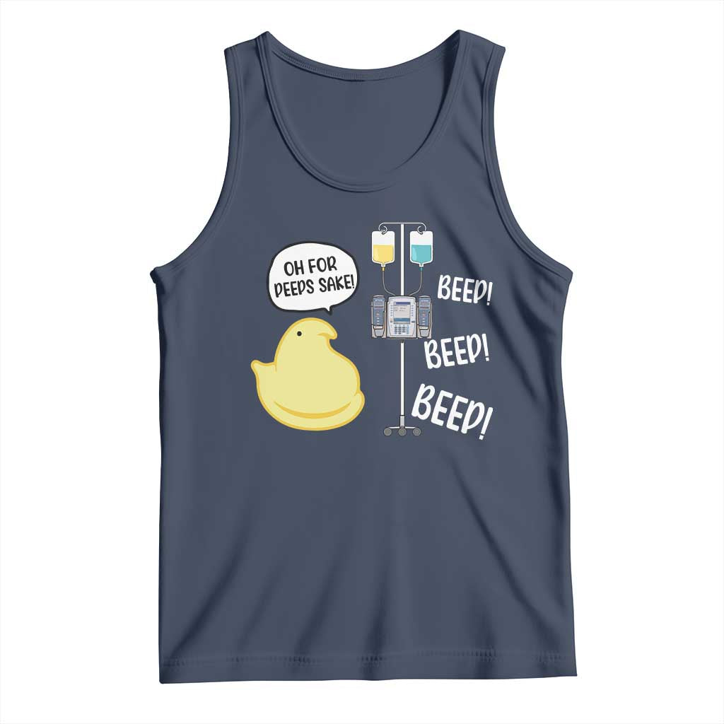 Bunny Nurse Tank Top Funny Peep Nursing Easter Nurse Gift - Wonder Print Shop