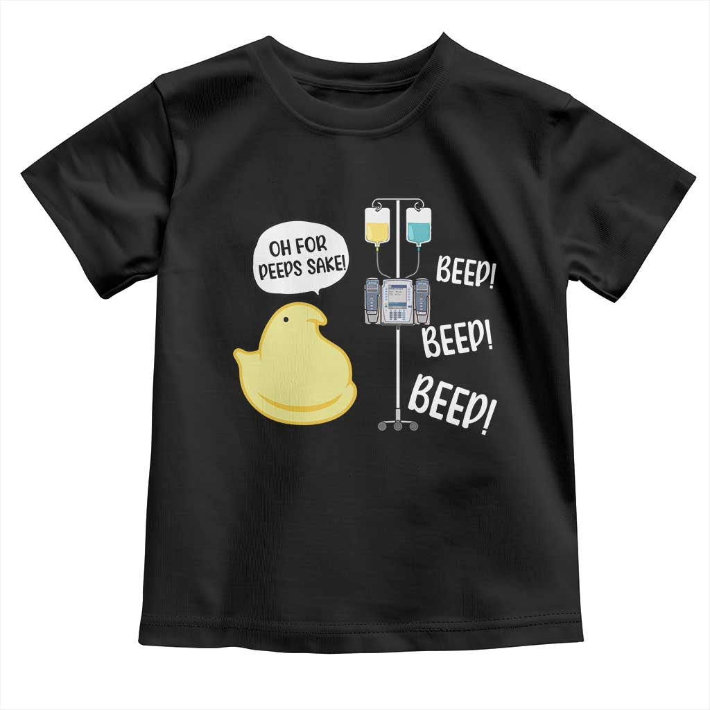 Bunny Nurse Toddler T Shirt Funny Peep Nursing Easter Nurse Gift - Wonder Print Shop