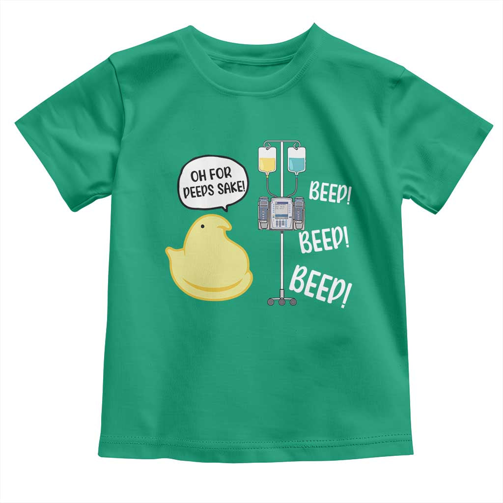 Bunny Nurse Toddler T Shirt Funny Peep Nursing Easter Nurse Gift - Wonder Print Shop
