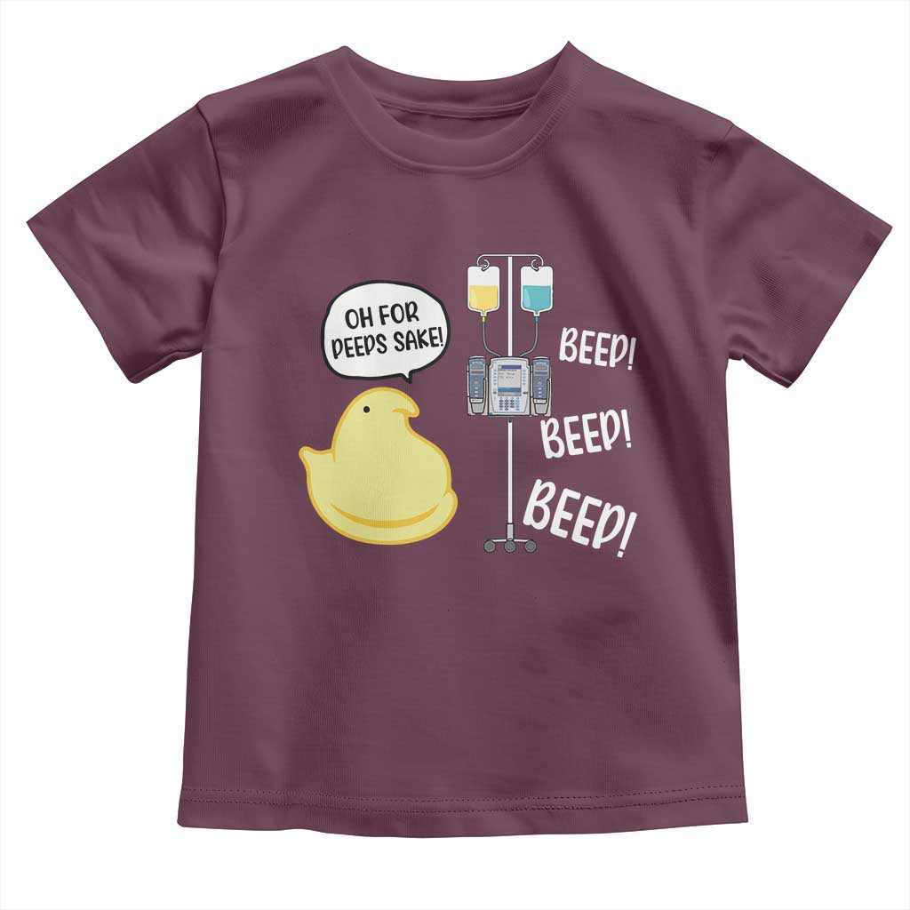 Bunny Nurse Toddler T Shirt Funny Peep Nursing Easter Nurse Gift - Wonder Print Shop