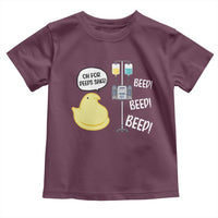 Bunny Nurse Toddler T Shirt Funny Peep Nursing Easter Nurse Gift - Wonder Print Shop
