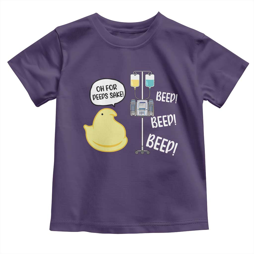 Bunny Nurse Toddler T Shirt Funny Peep Nursing Easter Nurse Gift - Wonder Print Shop