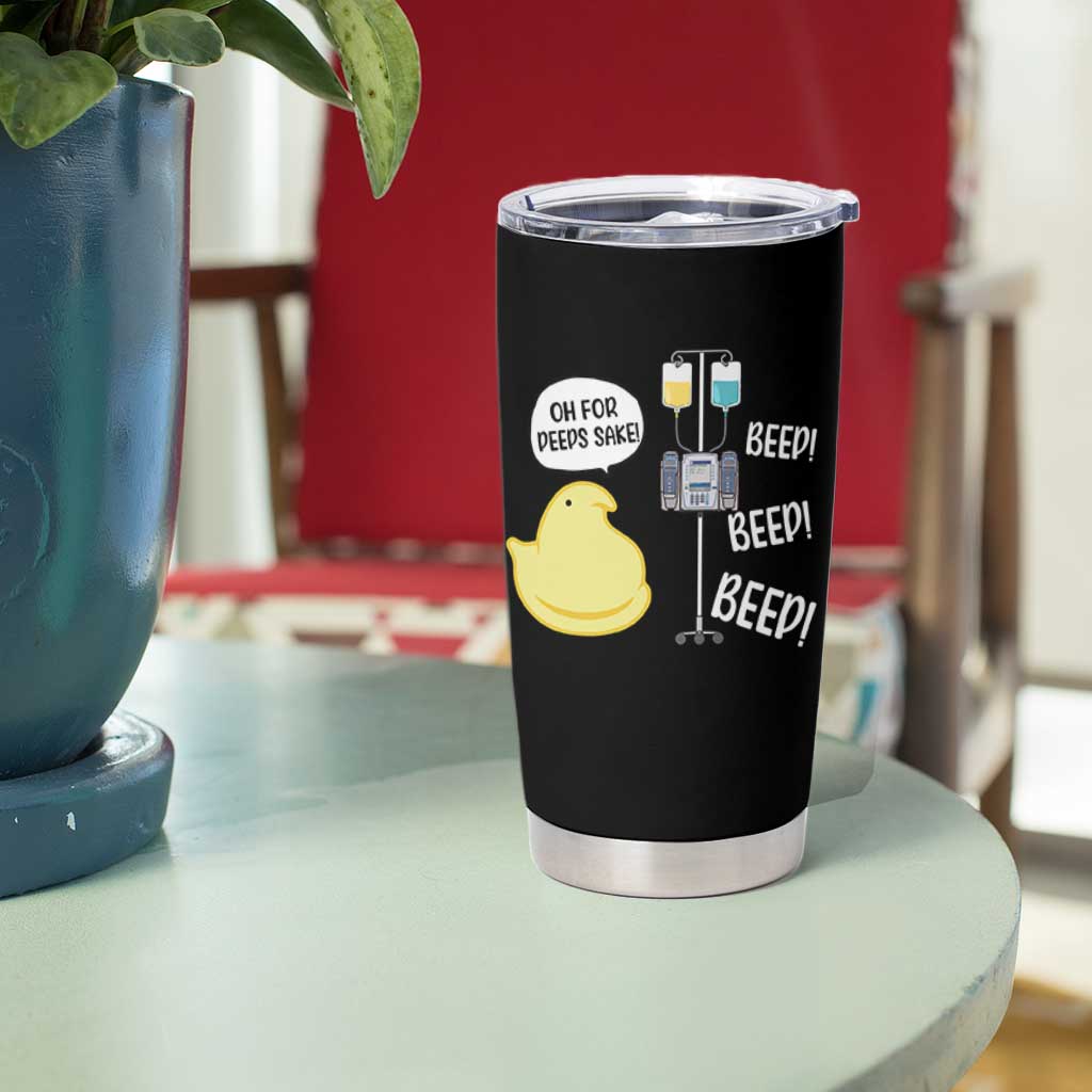 Bunny Nurse Tumbler Cup Funny Peep Nursing Easter Nurse Gift - Wonder Print Shop
