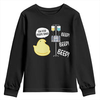 Bunny Nurse Youth Sweatshirt Funny Peep Nursing Easter Nurse Gift - Wonder Print Shop