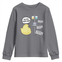 Bunny Nurse Youth Sweatshirt Funny Peep Nursing Easter Nurse Gift - Wonder Print Shop