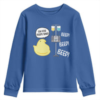 Bunny Nurse Youth Sweatshirt Funny Peep Nursing Easter Nurse Gift - Wonder Print Shop