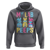 Easter Lab Tech Hoodie Cute Bunny My Lab Peeps - Wonder Print Shop