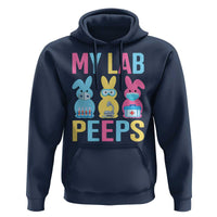 Easter Lab Tech Hoodie Cute Bunny My Lab Peeps - Wonder Print Shop