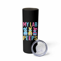 Easter Lab Tech Skinny Tumbler Cute Bunny My Lab Peeps - Wonder Print Shop