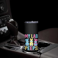 Easter Lab Tech Skinny Tumbler Cute Bunny My Lab Peeps - Wonder Print Shop